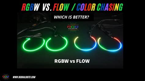 What Is The Difference Between RGBW And Flow Series LEDS YouTube