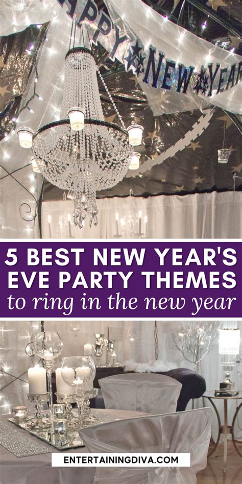 5 Glam New Years Eve Party Themes