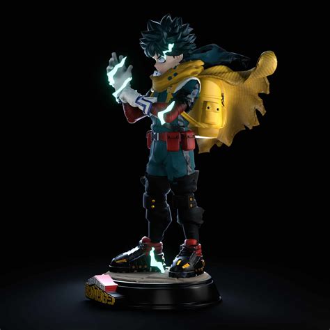 Vigilante Deku - My Hero Academia Statue - ZBrushCentral