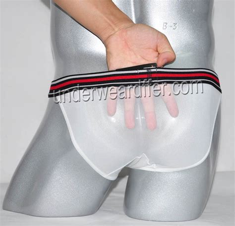 Sexy Mens See Through Mesh Thong Briefs Underwear Sheer Bikini Briefs MU