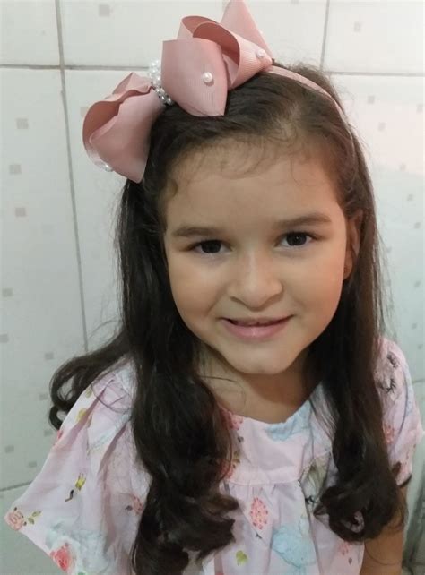 Tiara Infantil Laço Rosé Nude Detalhes em Pérolas Elo7