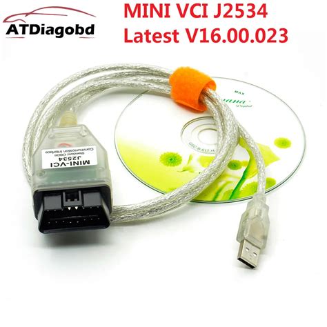 V V Mini Vci J Diagnostic Cable For Toyota Car Obd