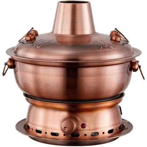 Ancien Hot Pot De Pékin Marmite À Fondue Chinoise Ustensiles De Cuisine Hot Pot Électrique