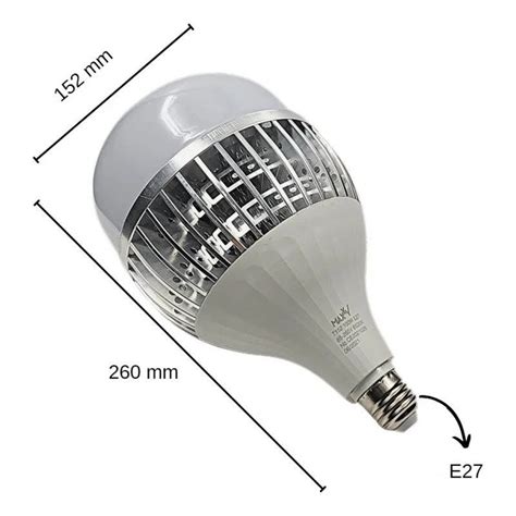 Lampada LED Alta Potencia Maxxy E27 100W 6500K Luz Branca