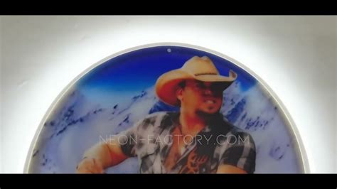 Jason Aldean Neon Sign Made With Led Youtube