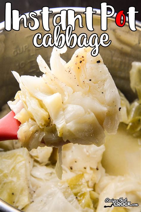 Instant Pot Cabbage Recipes That Crock