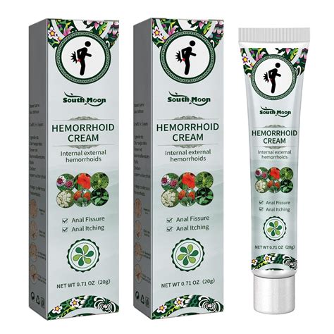 Buy Kanza 2 Pcs Hemorrhoid Healing Cream 2 20g Hemorrhoid Natural