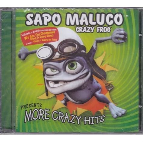 Cd Sapo Maluco Crazy Frog Presents More Crazy Hits