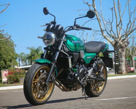 Teste Kawasaki Z Rs Uni O Emocionante Entre Naked E Retr