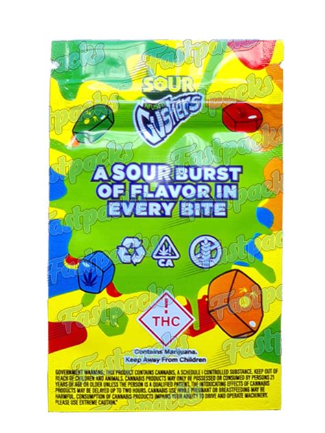 Infused Gushers Sour 500mg — Fastpacks