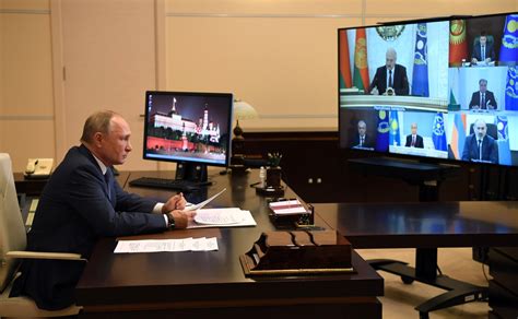 Meeting Of The CSTO Collective Security Council President Of Russia