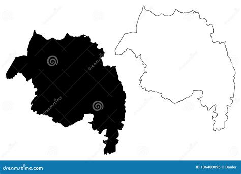 Amhara Region Map Vector | CartoonDealer.com #136483895