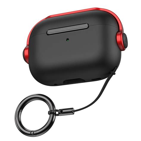 Vỏ Bảo Vệ Hộp Sạc Tai Nghe Airpods Pro 2 Pro 3 2 1 Pro 2 Kèm Móc Khóa Carabiner Tiện