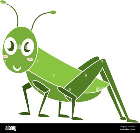 Isolated happy cricket cartoon Stock Vector Image & Art - Alamy