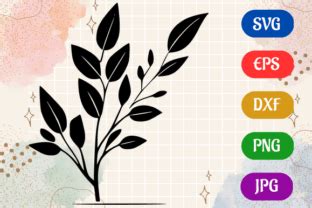 branch graphic  creative oasis creative fabrica