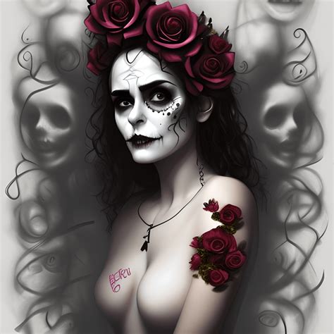 Helena Bonham Carter Al Estilo De Charlie Bowater Incre Bles Calaveras