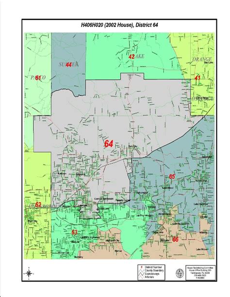 Florida Mci Maps Florida House District 64 Map Printable Maps