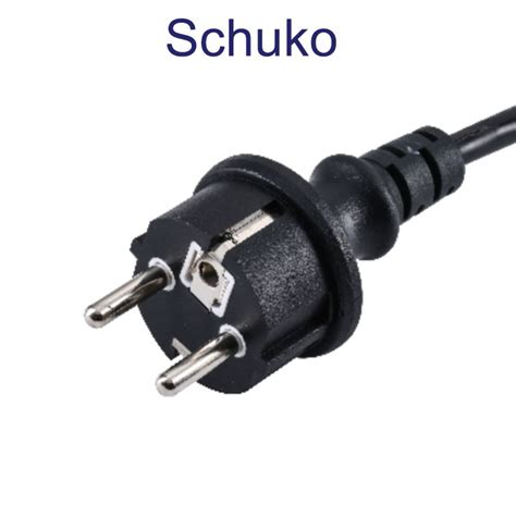European Power Cord Schuko Plug - Car Accessories and New Energy ...