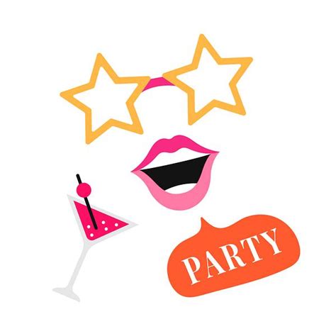 Party Photo Booth Props Vector Free Stock Vector 537599