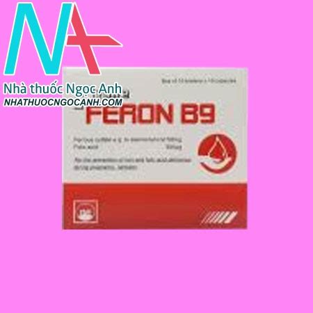 Feron B9 là thuốc gì, giá bao nhiêu, mua ở đâu, có tác dụng gì?