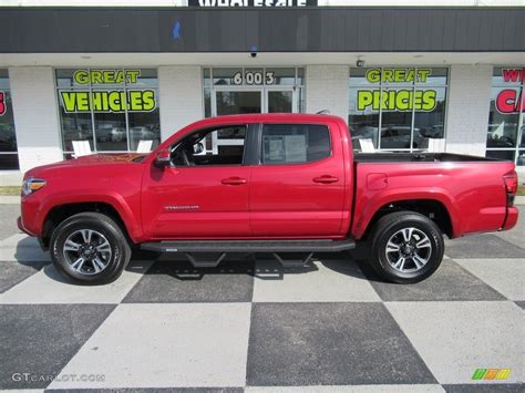 2018 Barcelona Red Metallic Toyota Tacoma Trd Sport Double Cab 4x4