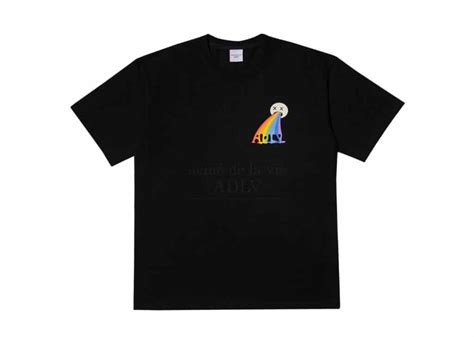 Buy Adlv Rainbow Tee Black Online In Australia Kickstw