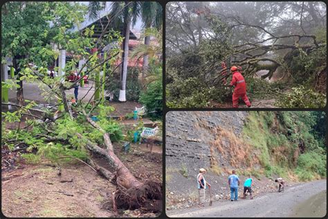 Paso De Tormenta Alberto Dej Algunos Derrumbes Y Estragos En Hidalgo