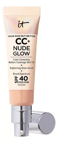 Base De Maquillaje It Cosmetics Cc Nude Glow Tono Neutral Medium Ml Env O Gratis