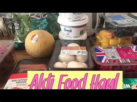 Slimming World Aldi Food Haul Youtube