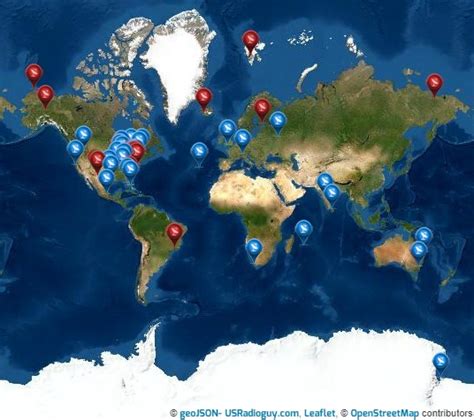 Ground Station Map - USRadioguy.com