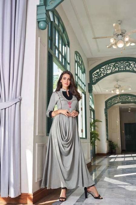 Taniya Vol Singles By Stylemax Rayon Full Stiched Gowns