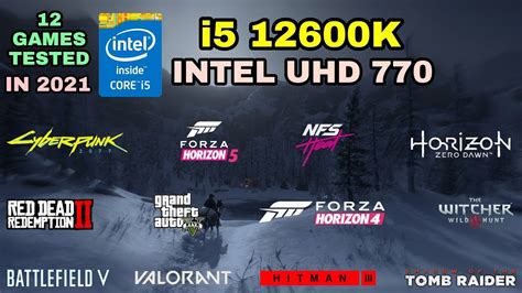 I K Intel Uhd Graphics Gaming Test Youtube