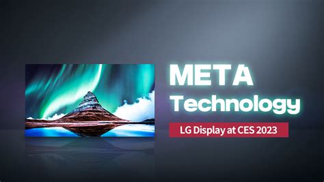 Ces Oled Oled Meta Technology Lg Display Newsroom