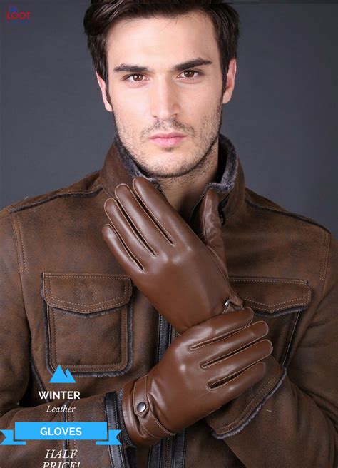 Mens Leather Gloves Leather Gloves Outfit Leather Gloves Leather Men