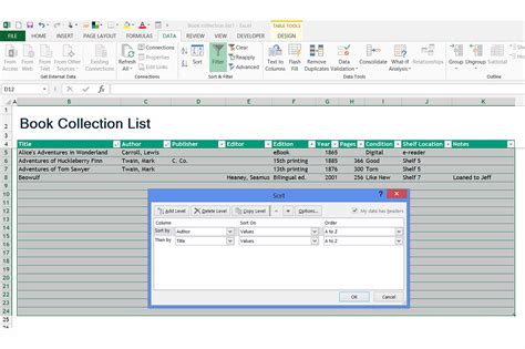 How Do I Use Microsoft Excel To Catalog Books Techwalla