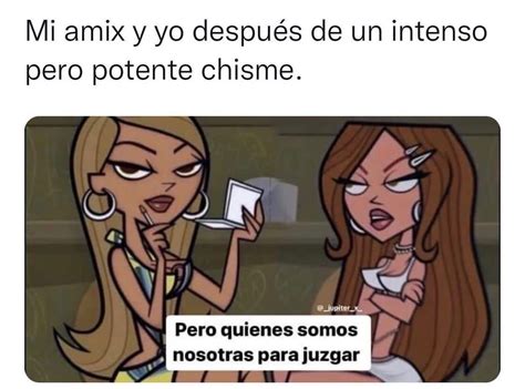 Mi amix y yo después de un intenso pero potente chisme Pero quienes