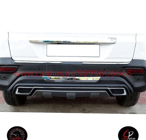 Black Abs Kmh Rear Bumper Guard For Hyundai Creta St Gen Fl For Car