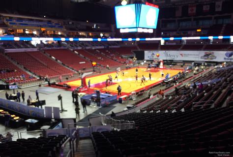 Wells Fargo Arena Section 107 Basketball Seating - RateYourSeats.com