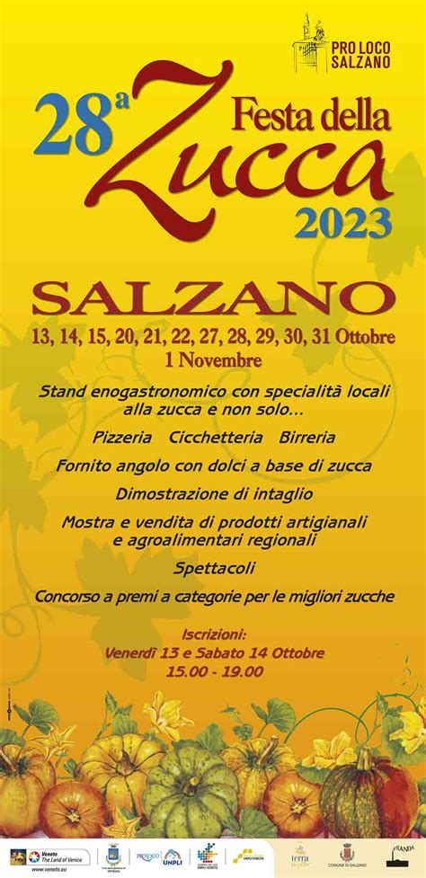 Festa Della Zucca Salzano Venezia Sagra Programma Date Orari