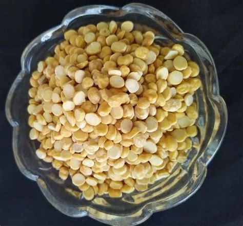 Vishuddham Yellow Unpolished Chana Dal Maharashtra High In Protein At