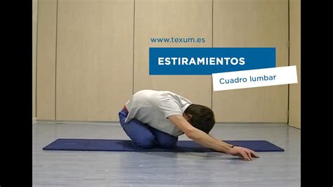 Estiramiento Cuadrado Lumbar Youtube