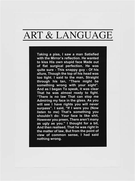 Art And Language Artists Lisson Gallery