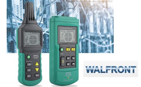 Walfront MY6818T Kabelsuchgerät 12 V-400 V AC/DC Leitungssuchgerät ...