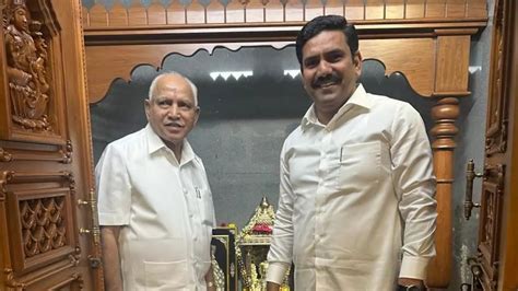 Bs Yeddyurappas Son Vijayendra Appointed Bjp Karnataka Chief