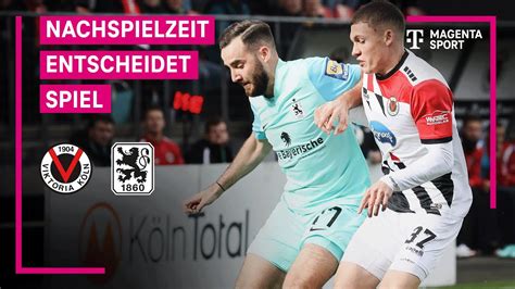 FC Viktoria Köln vs TSV 1860 München Highlights mit Live Kommentar