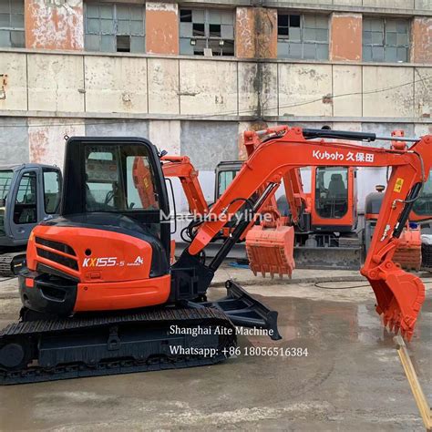 Kubota KX155 5 Mini Excavator For Sale China Shanghai JU39221