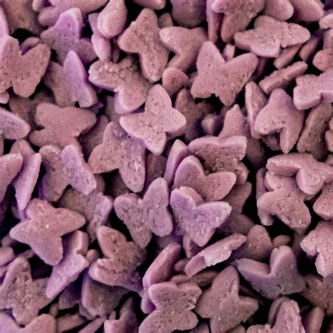 Purple Butterfly Sprinkles | Cake Decorations | Michton | UK – The Choc