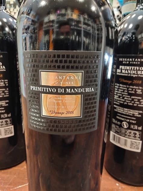 San Marzano Primitivo Di Manduria Anni Puglia Doc