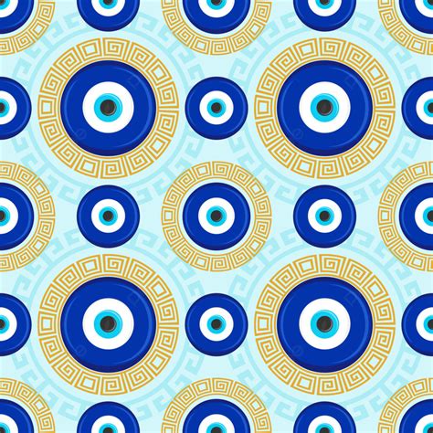 Evil Eye Ethnic Pattern Background Eye Pattern Ethnic Background