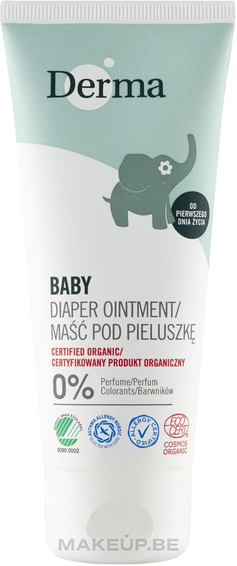 Derma Eco Baby Diaper Ointment Luierzalf Makeup Be